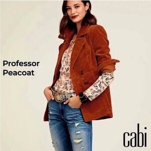 cabi Professor Peacoat size XL